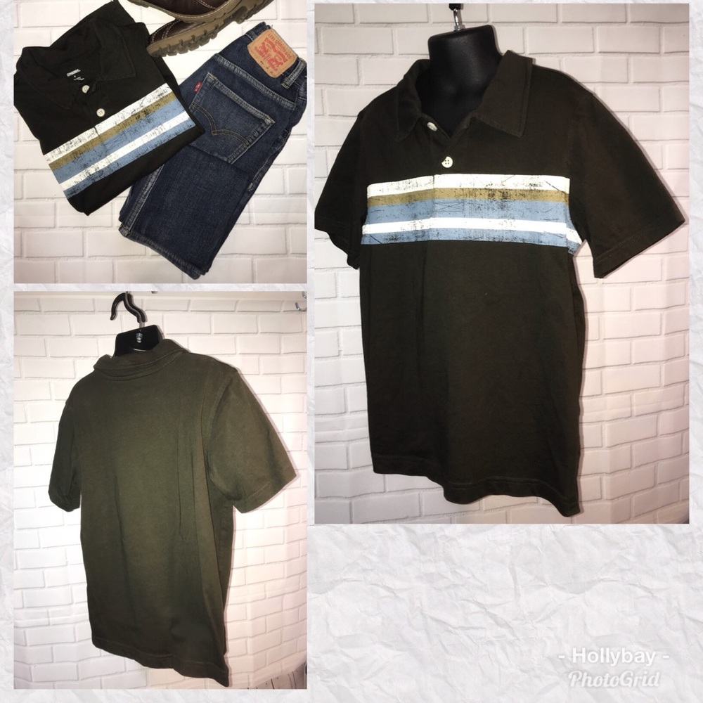 Gymboree Brown short sleeve Polo